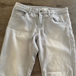 light grey jeans